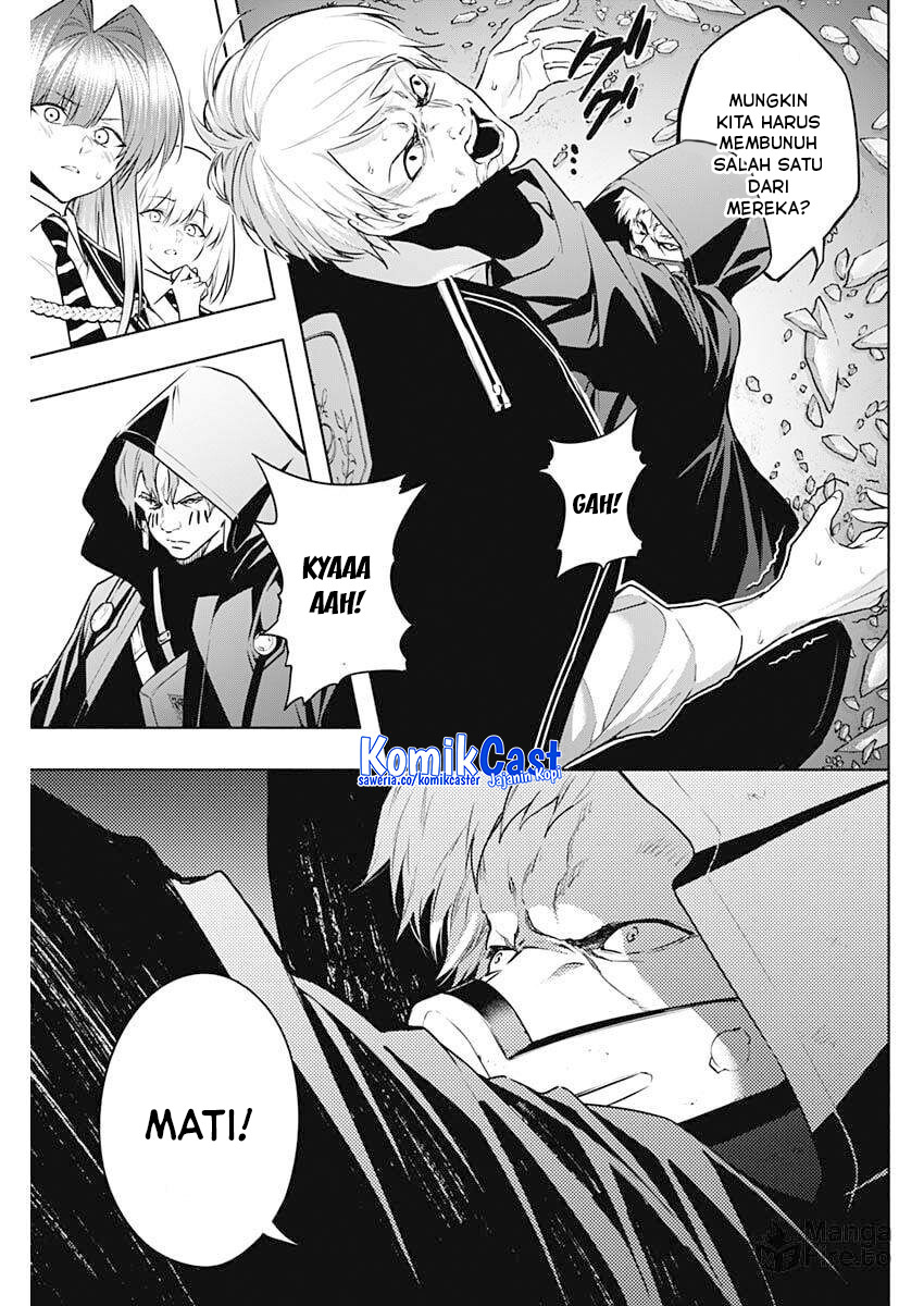 Ouritsu Mahou Gakuen no Saikasei: Slum Agari no Saikyou Mahoushi, Kizoku darake no Gakuen de Musou suru Chapter 145 Bahasa Indonesia