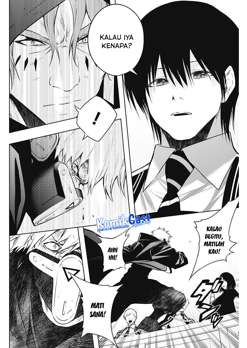 Ouritsu Mahou Gakuen no Saikasei: Slum Agari no Saikyou Mahoushi, Kizoku darake no Gakuen de Musou suru Chapter 145 Bahasa Indonesia