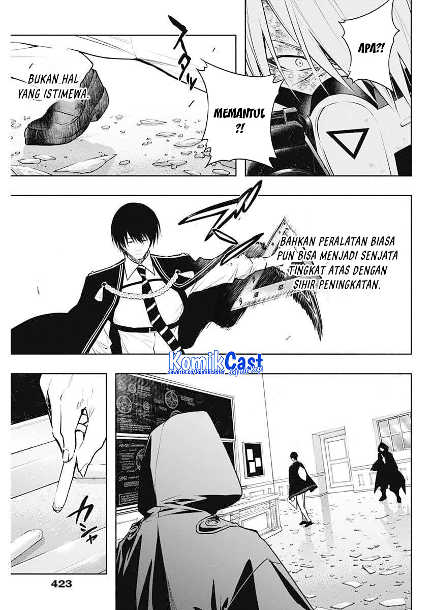 Ouritsu Mahou Gakuen no Saikasei: Slum Agari no Saikyou Mahoushi, Kizoku darake no Gakuen de Musou suru Chapter 145 Bahasa Indonesia