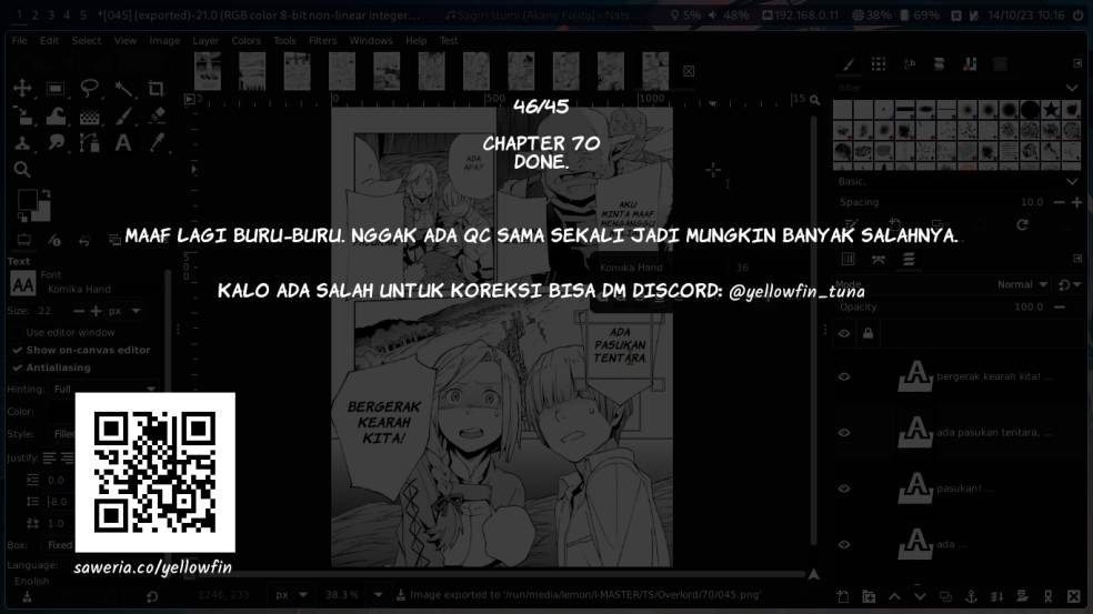 Overlord Chapter 70 Bahasa Indonesia