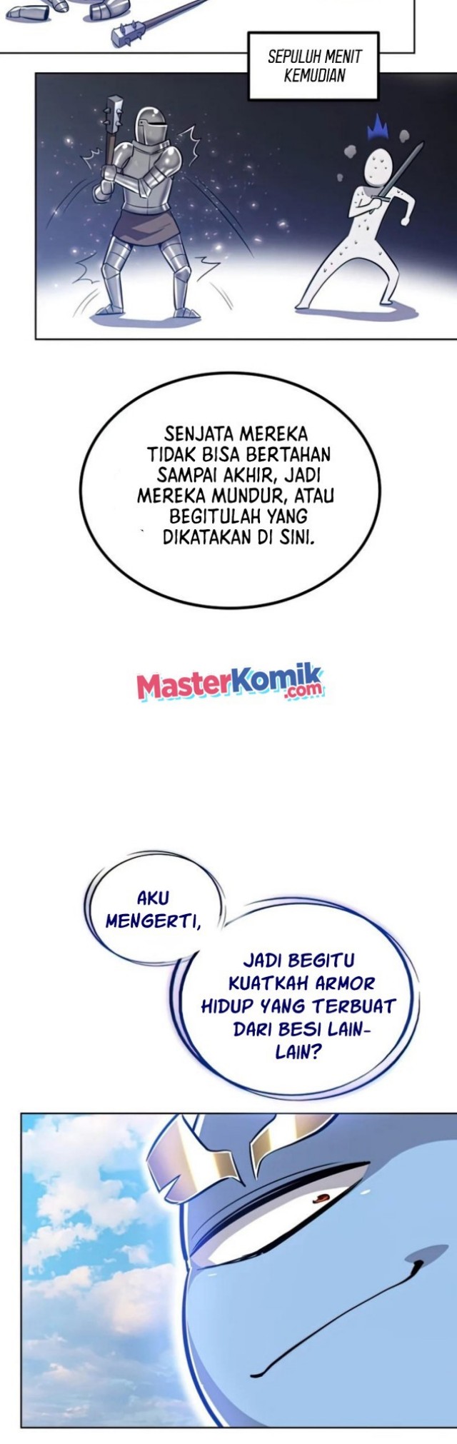 Overpowered Sword Chapter 22 Bahasa Indonesia