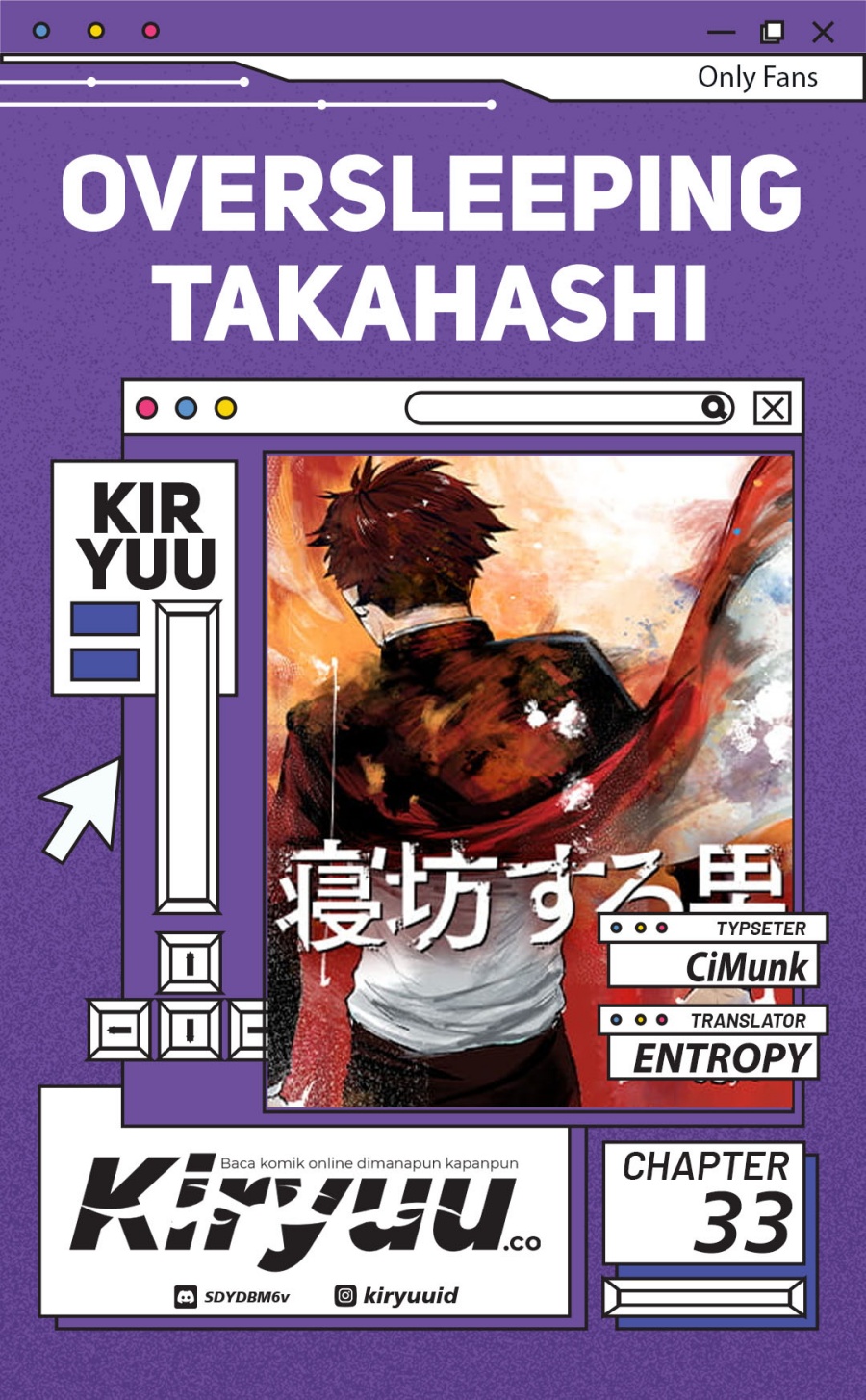 Oversleeping Takahashi Chapter 33 Bahasa Indonesia