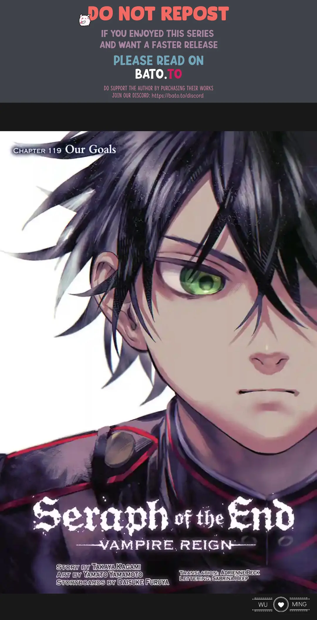 Owari no Seraph Chapter 119 Bahasa Indonesia