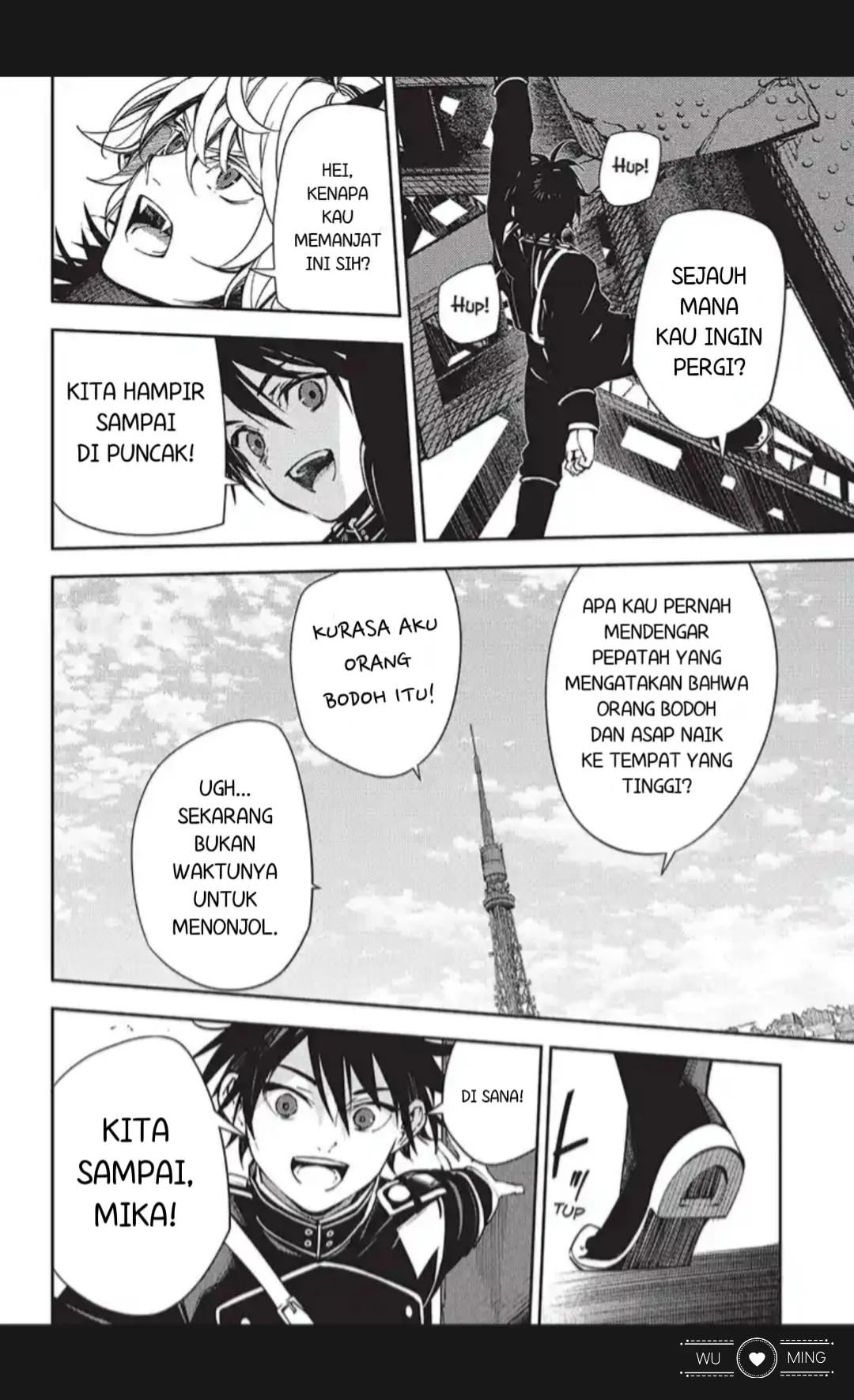 Owari no Seraph Chapter 119 Bahasa Indonesia