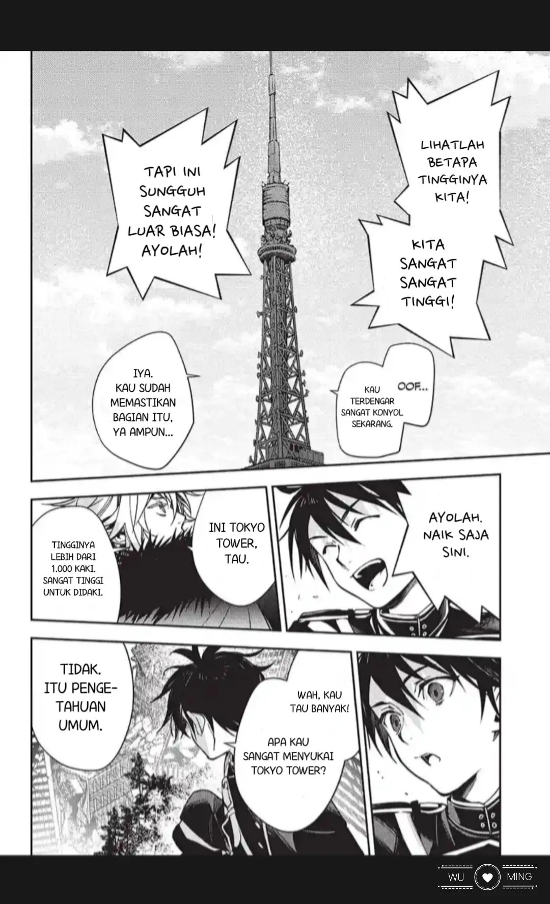 Owari no Seraph Chapter 119 Bahasa Indonesia