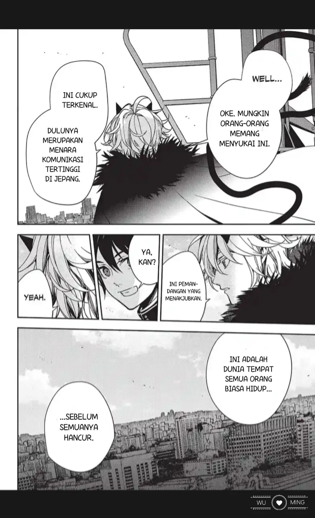 Owari no Seraph Chapter 119 Bahasa Indonesia