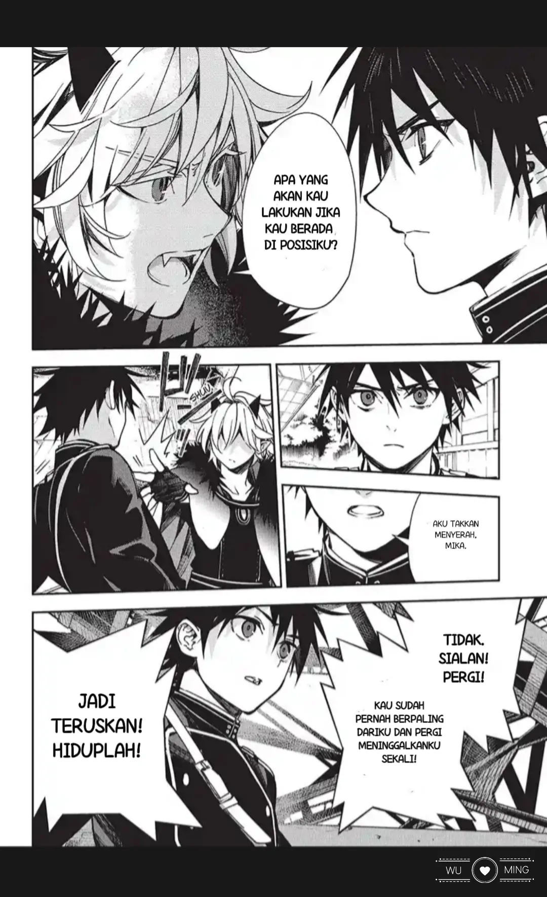 Owari no Seraph Chapter 119 Bahasa Indonesia