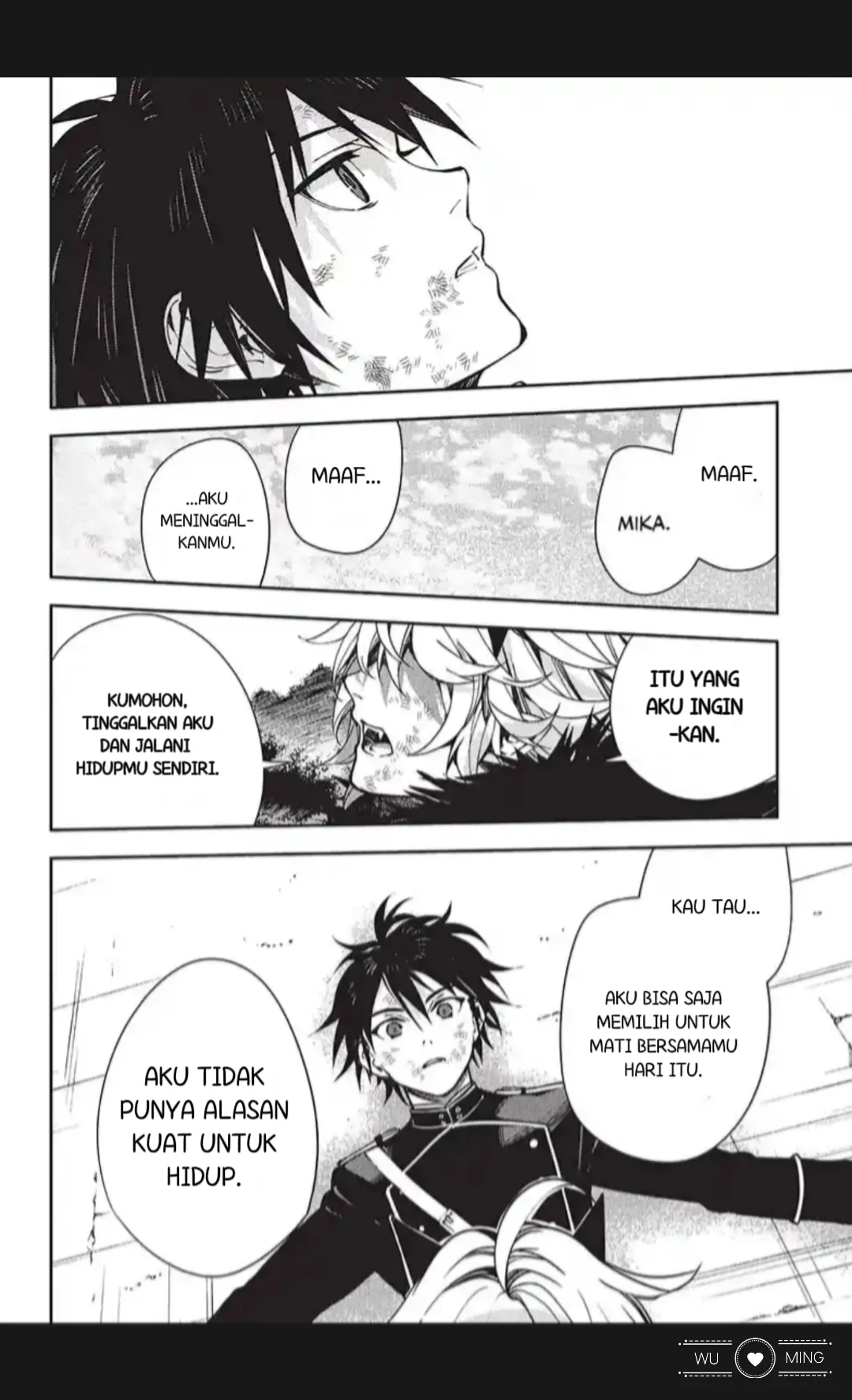 Owari no Seraph Chapter 119 Bahasa Indonesia
