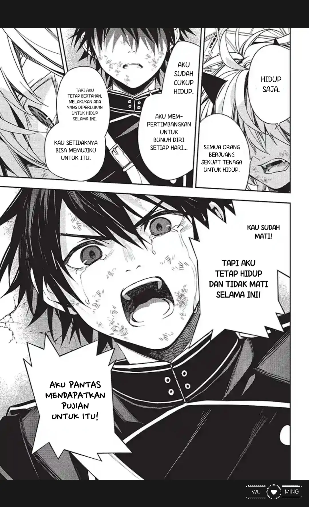 Owari no Seraph Chapter 119 Bahasa Indonesia
