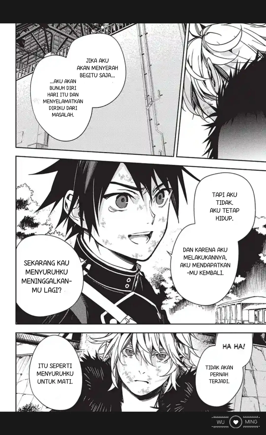 Owari no Seraph Chapter 119 Bahasa Indonesia