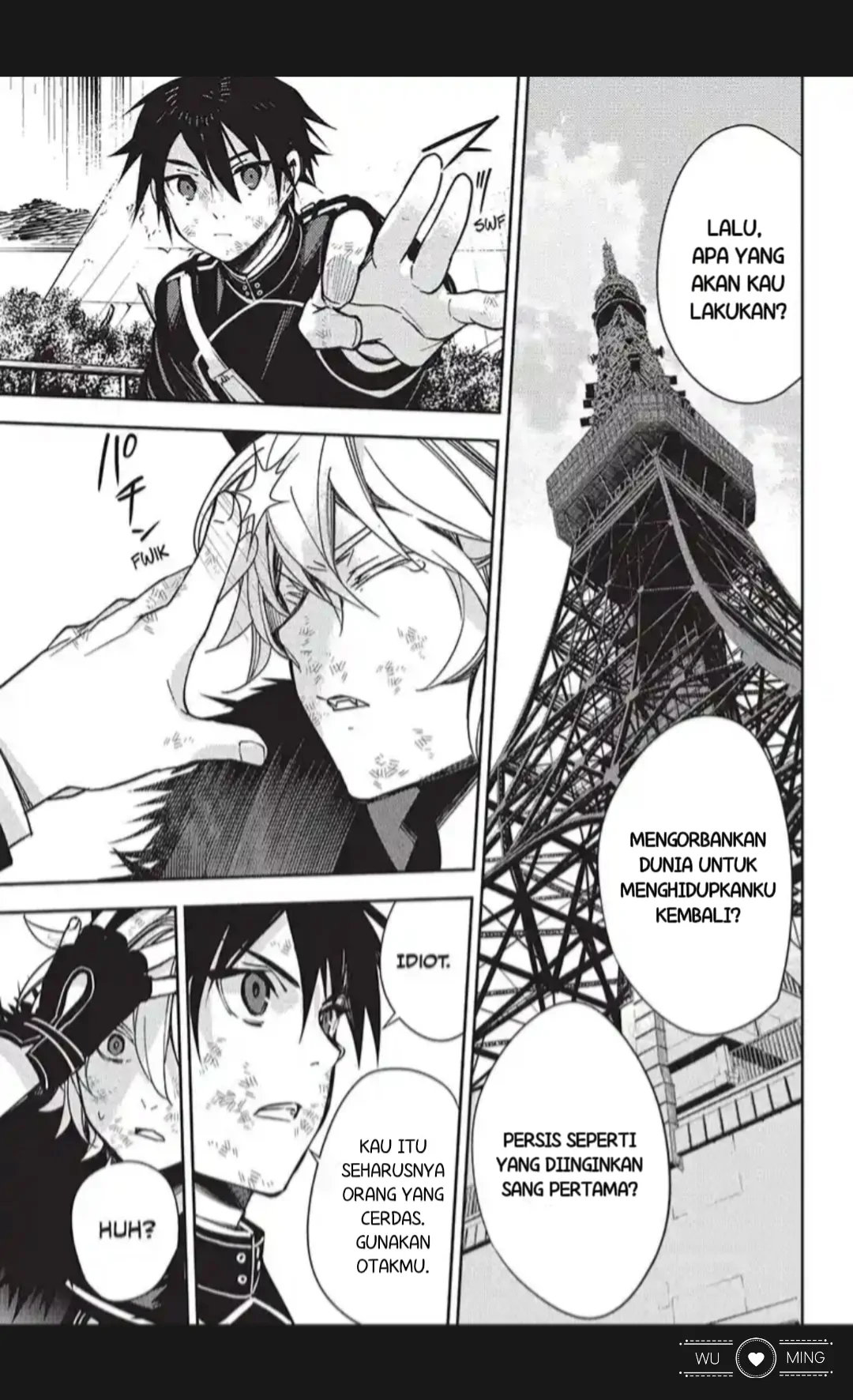 Owari no Seraph Chapter 119 Bahasa Indonesia