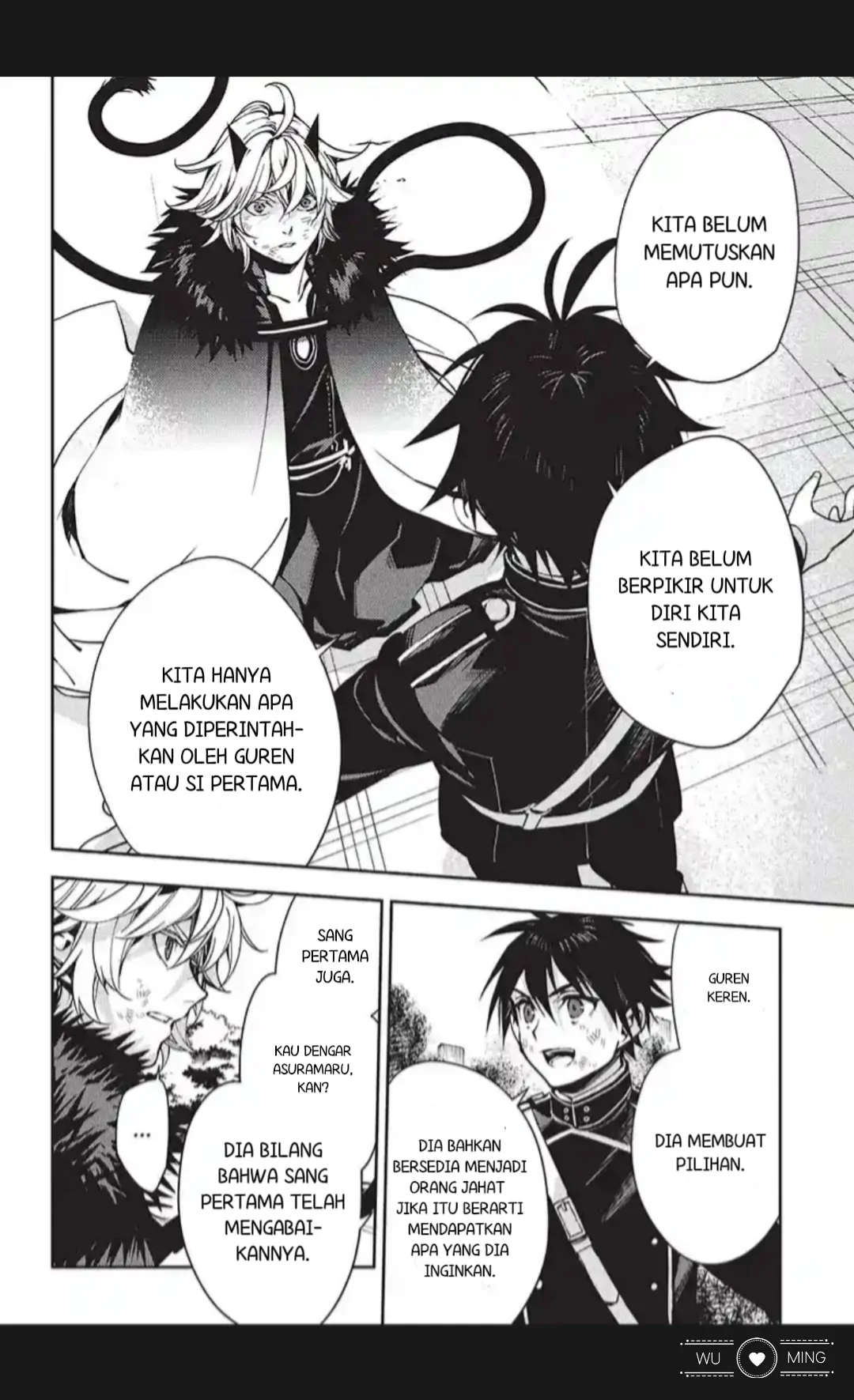 Owari no Seraph Chapter 119 Bahasa Indonesia