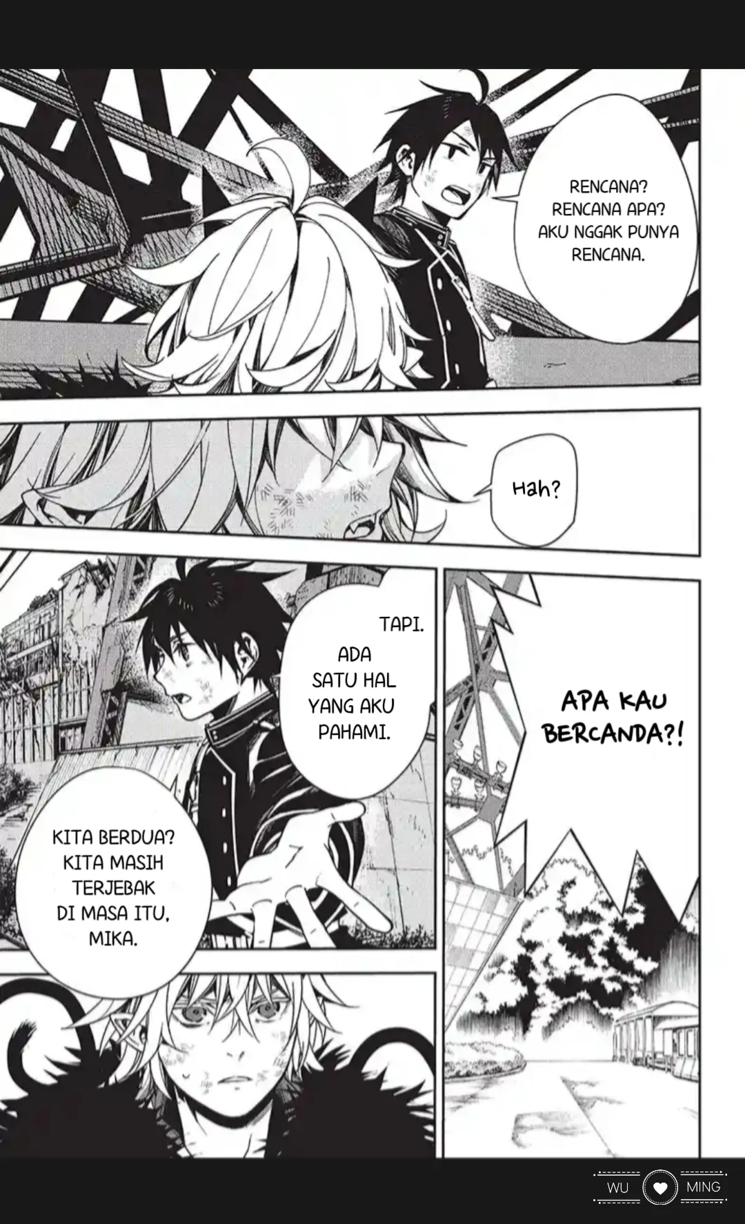Owari no Seraph Chapter 119 Bahasa Indonesia
