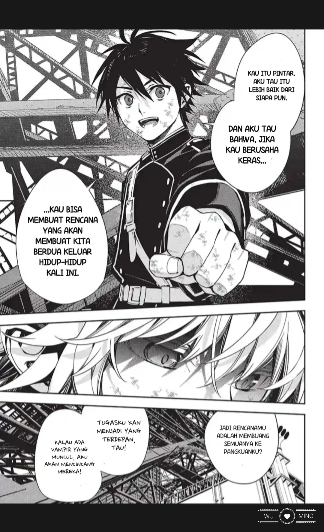 Owari no Seraph Chapter 119 Bahasa Indonesia
