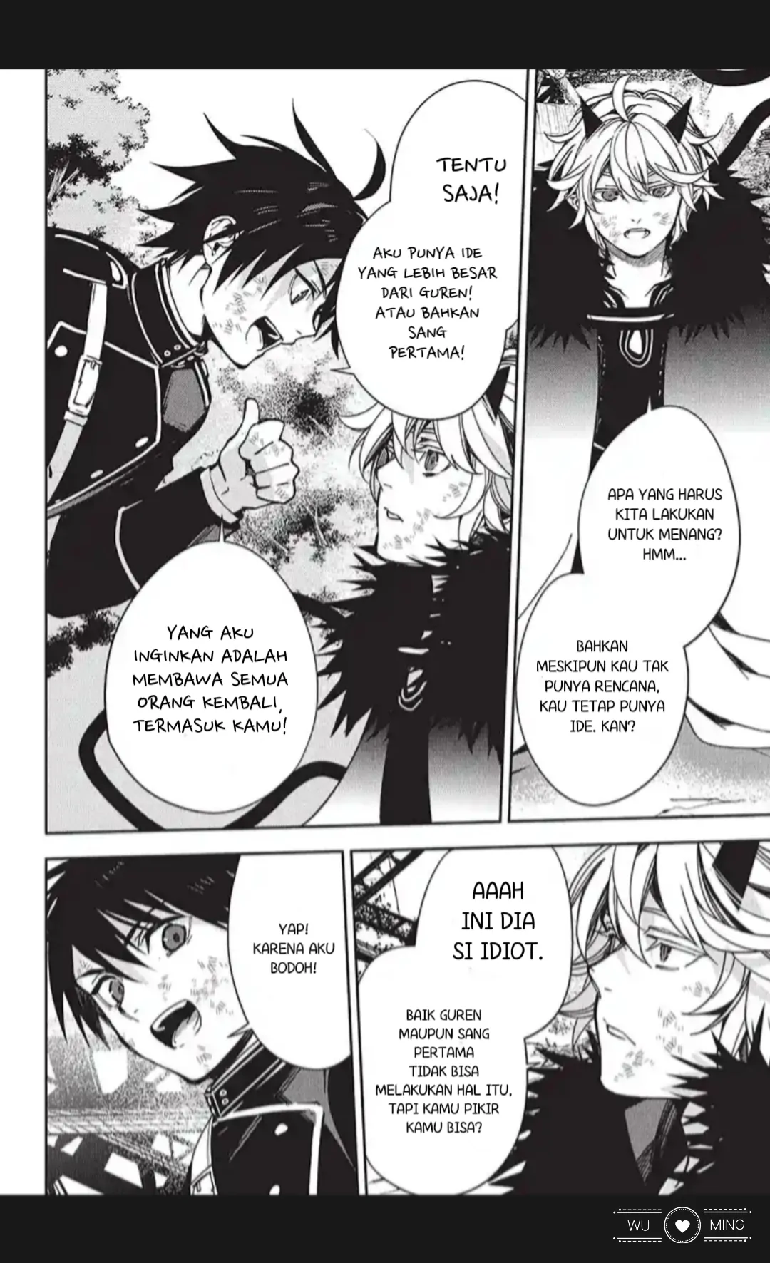 Owari no Seraph Chapter 119 Bahasa Indonesia