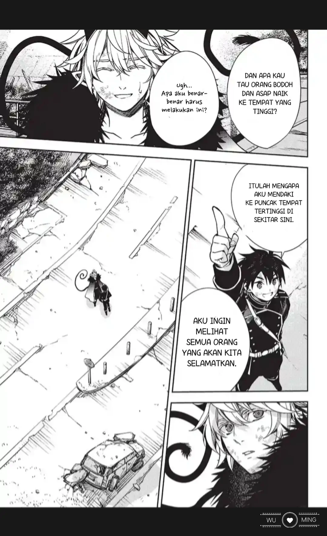 Owari no Seraph Chapter 119 Bahasa Indonesia