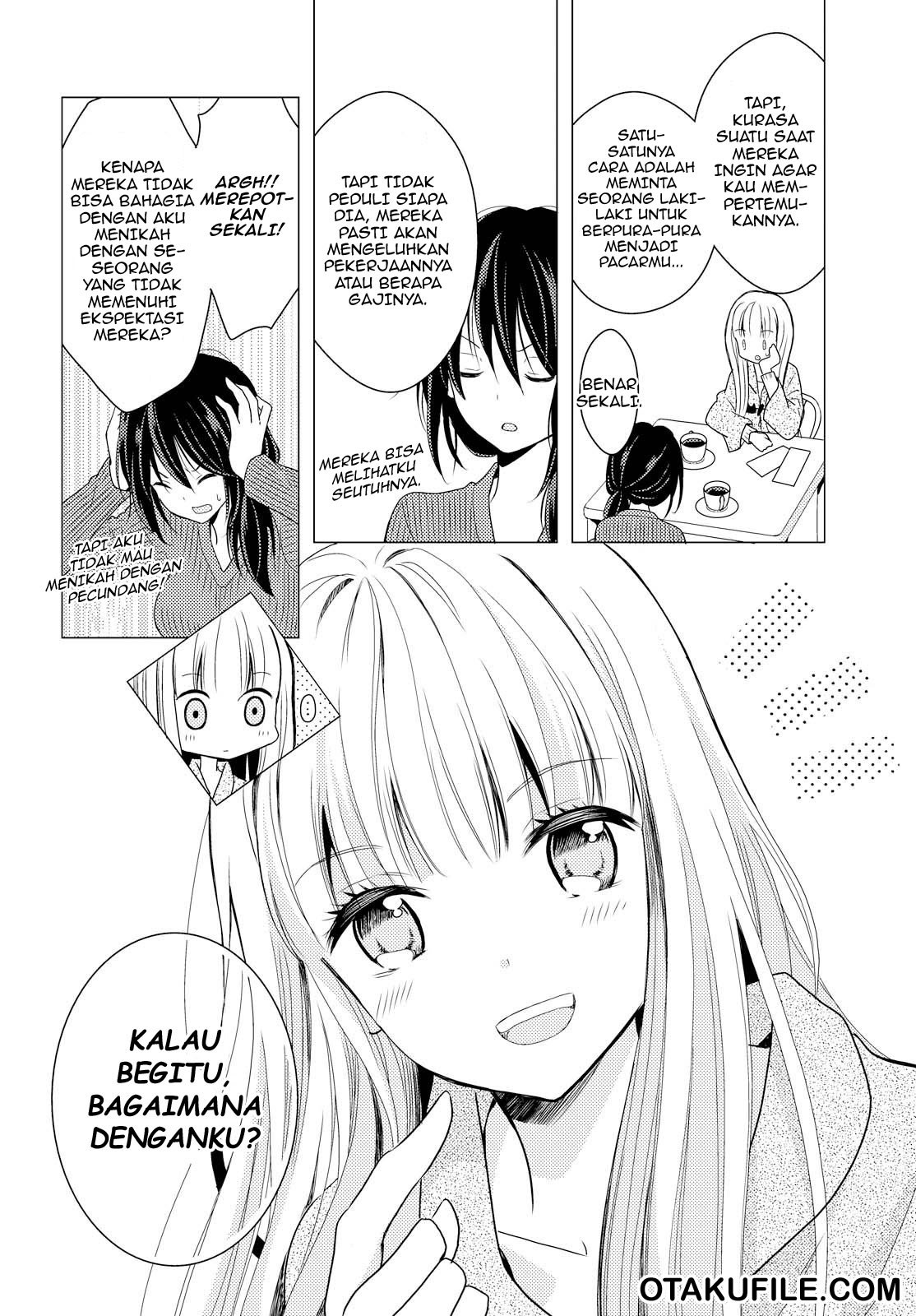 Oya ga Urusai node Kouhai to Gisou Kekkon shitemita chapter 1