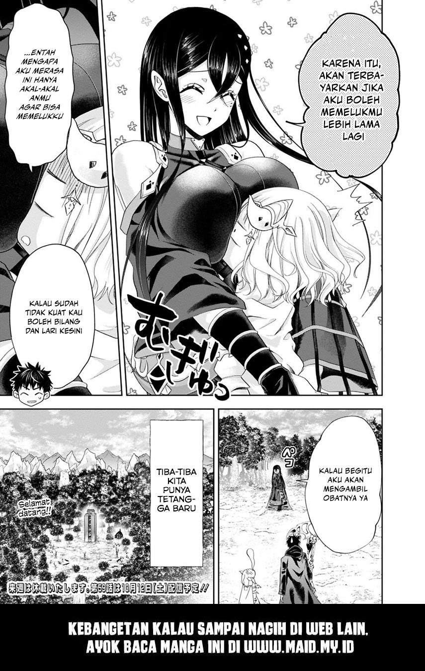 Ore no Ie ga Maryoku Spot datta Ken – Sundeiru dake de Sekai Saikyou Chapter 58 Bahasa Indonesia