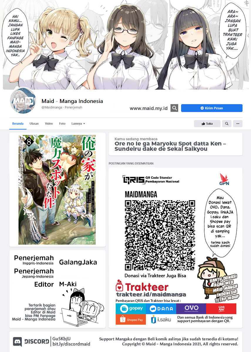 Ore no Ie ga Maryoku Spot datta Ken – Sundeiru dake de Sekai Saikyou chapter 88