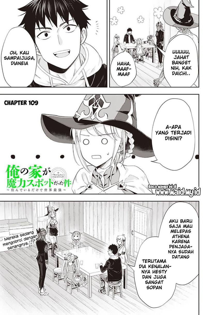 Ore no Ie ga Maryoku Spot datta Ken – Sundeiru dake de Sekai Saikyou chapter 109