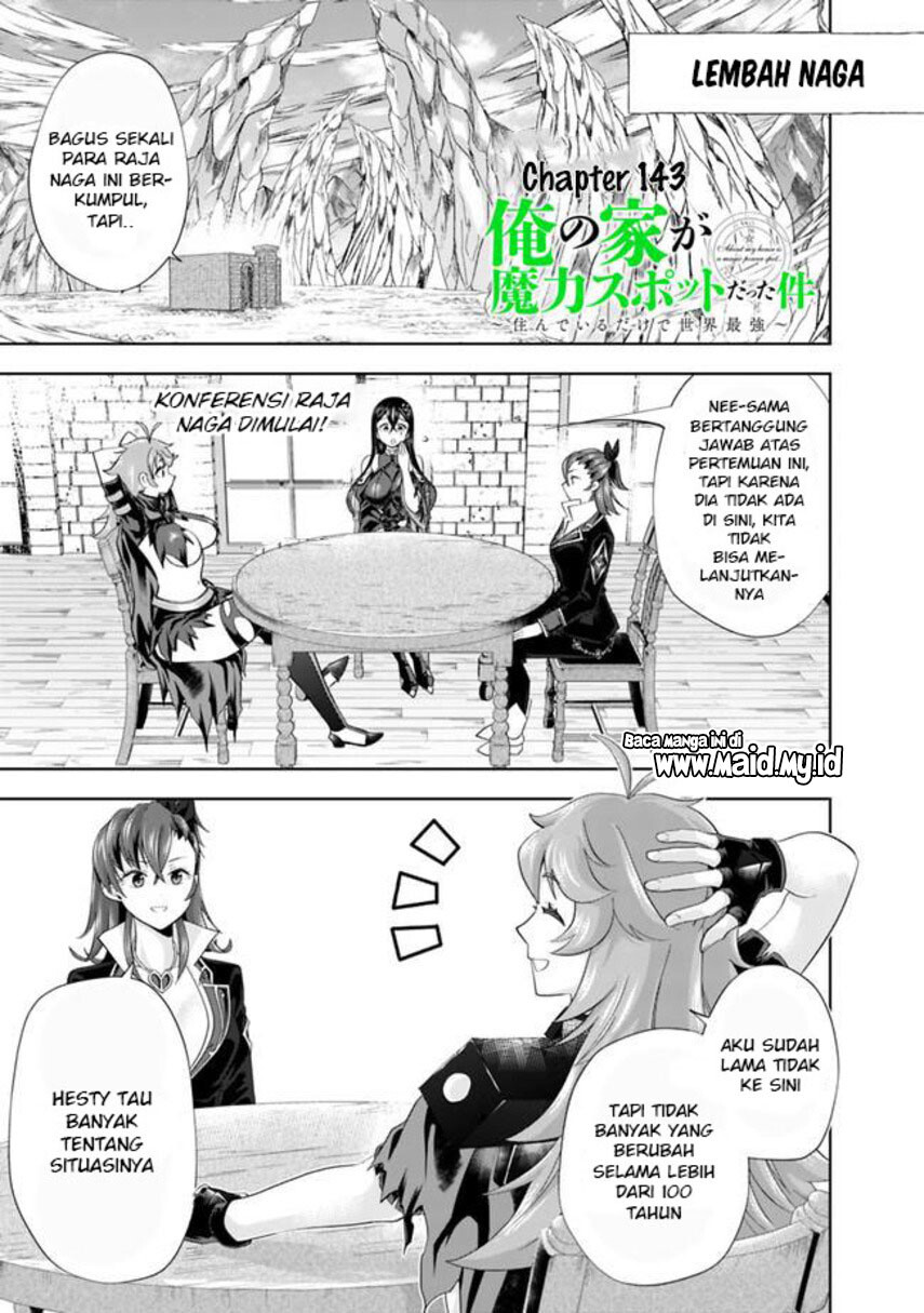 Ore no Ie ga Maryoku Spot datta Ken – Sundeiru dake de Sekai Saikyou chapter 143