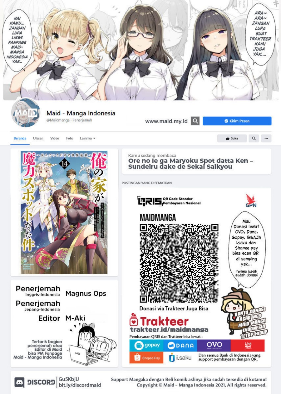 Ore no Ie ga Maryoku Spot datta Ken – Sundeiru dake de Sekai Saikyou chapter 152
