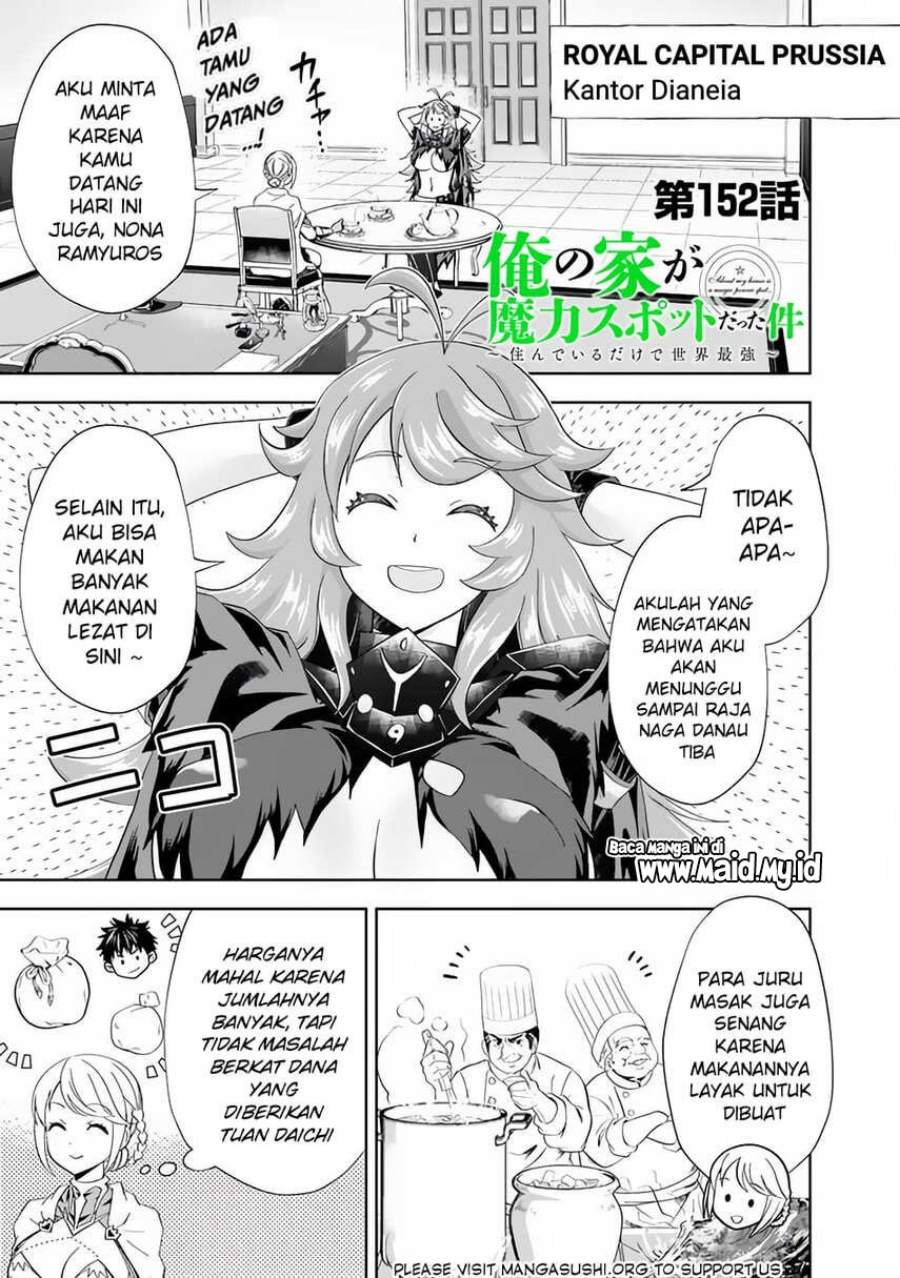 Ore no Ie ga Maryoku Spot datta Ken – Sundeiru dake de Sekai Saikyou chapter 152