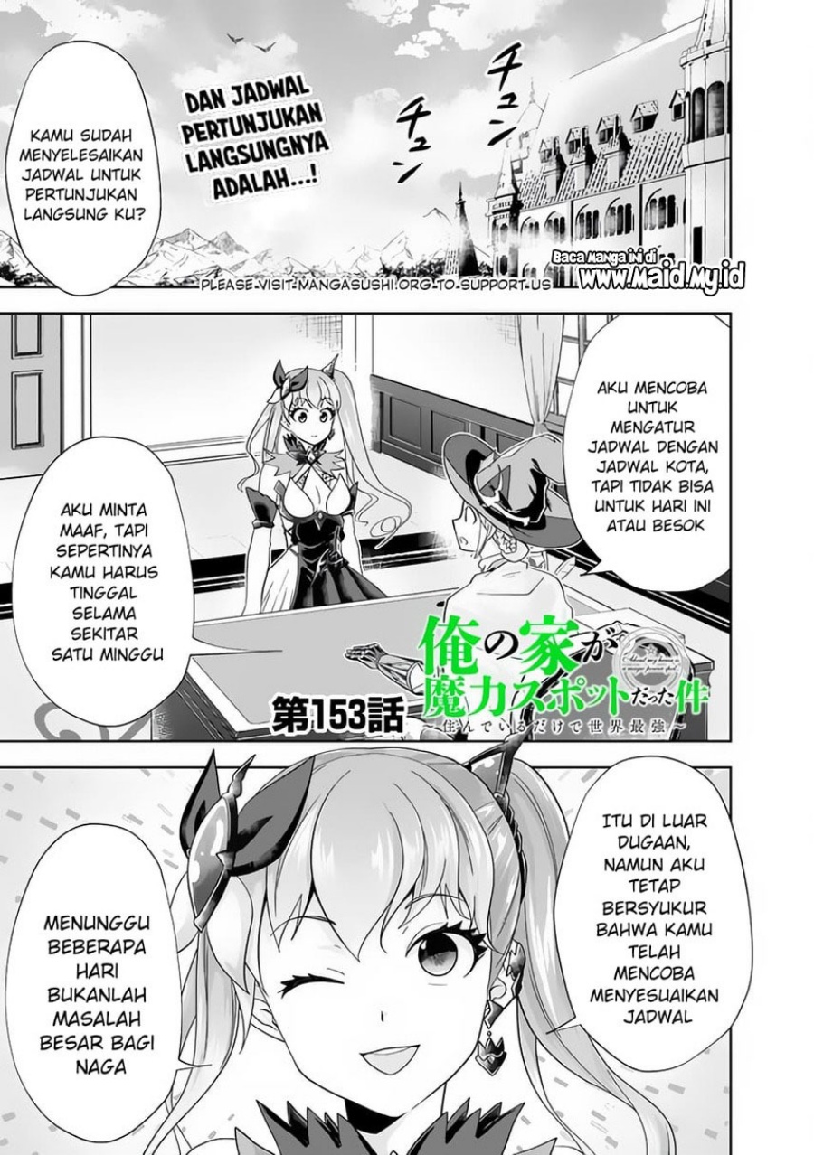 Ore no Ie ga Maryoku Spot datta Ken – Sundeiru dake de Sekai Saikyou chapter 153