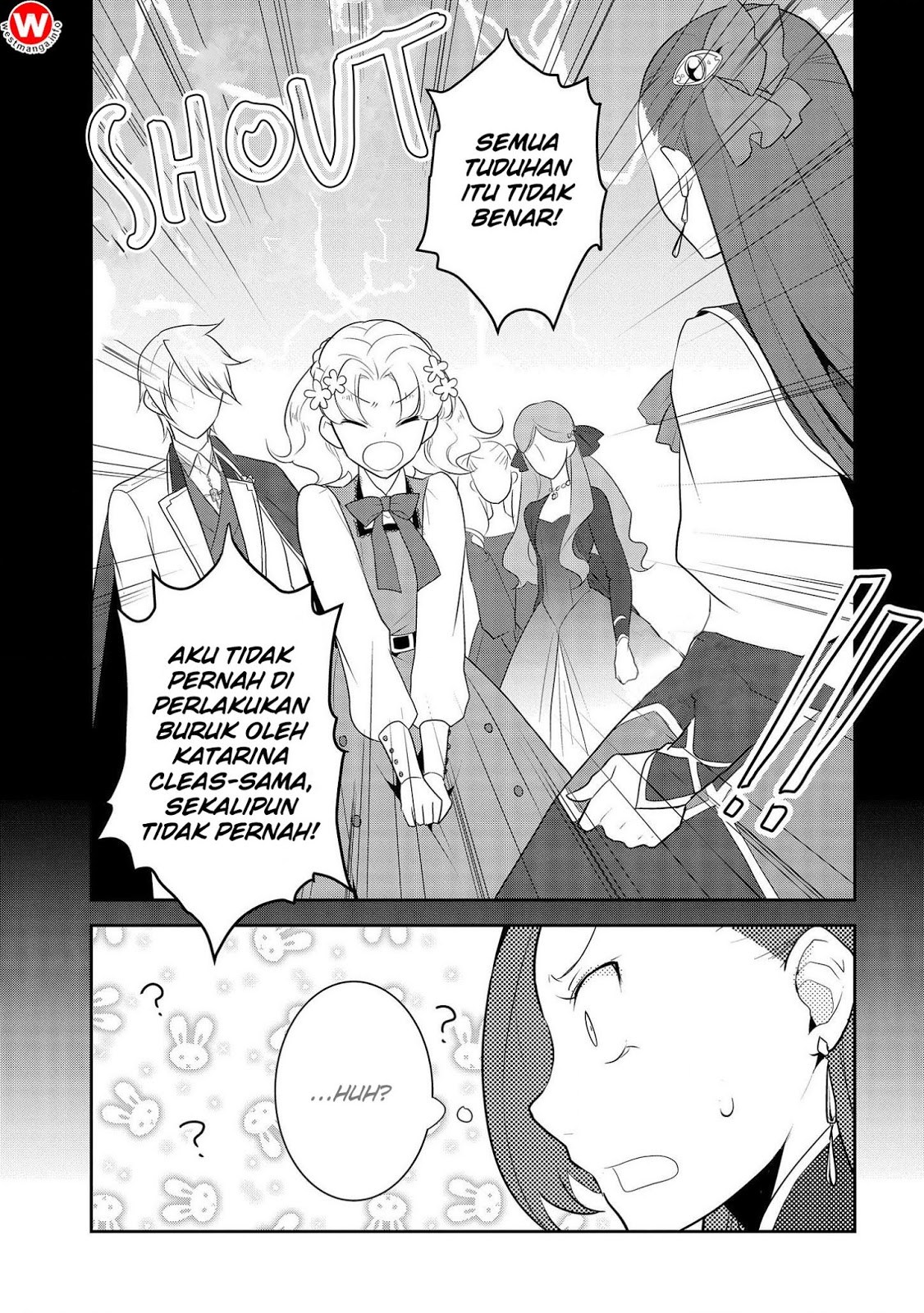 Otome Game no Hametsu Flag shika nai Akuyaku Reijou ni Tensei shite shimatta Chapter 14 Bahasa Indonesia