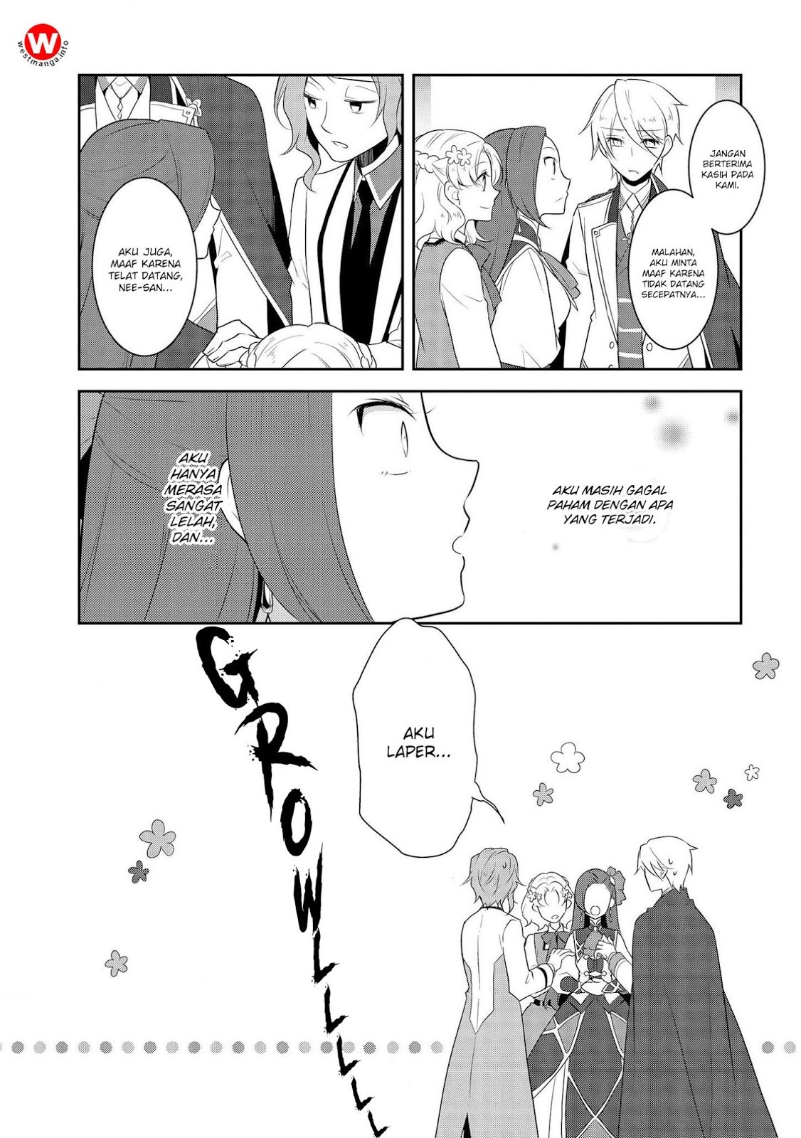 Otome Game no Hametsu Flag shika nai Akuyaku Reijou ni Tensei shite shimatta Chapter 14 Bahasa Indonesia