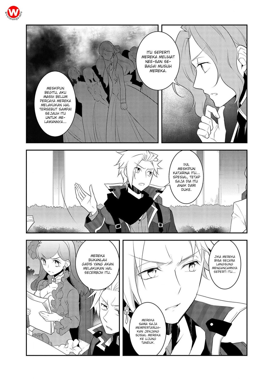 Otome Game no Hametsu Flag shika nai Akuyaku Reijou ni Tensei shite shimatta Chapter 14 Bahasa Indonesia
