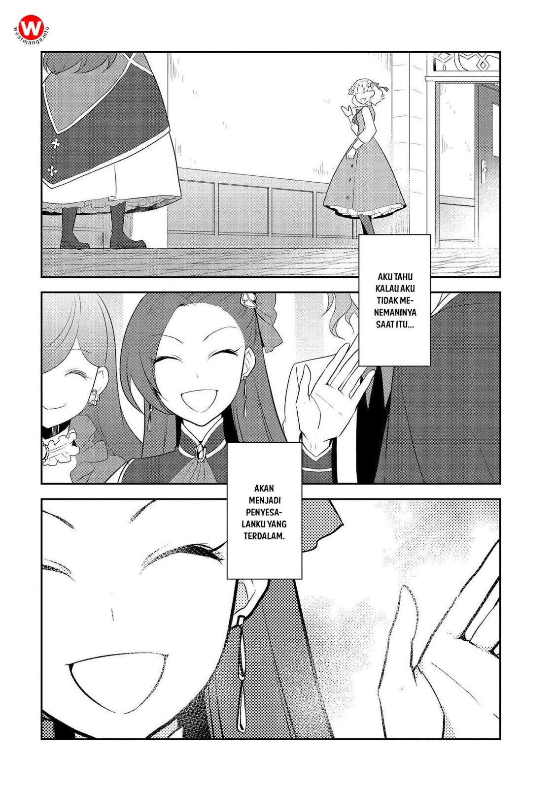 Otome Game no Hametsu Flag shika nai Akuyaku Reijou ni Tensei shite shimatta Chapter 14 Bahasa Indonesia