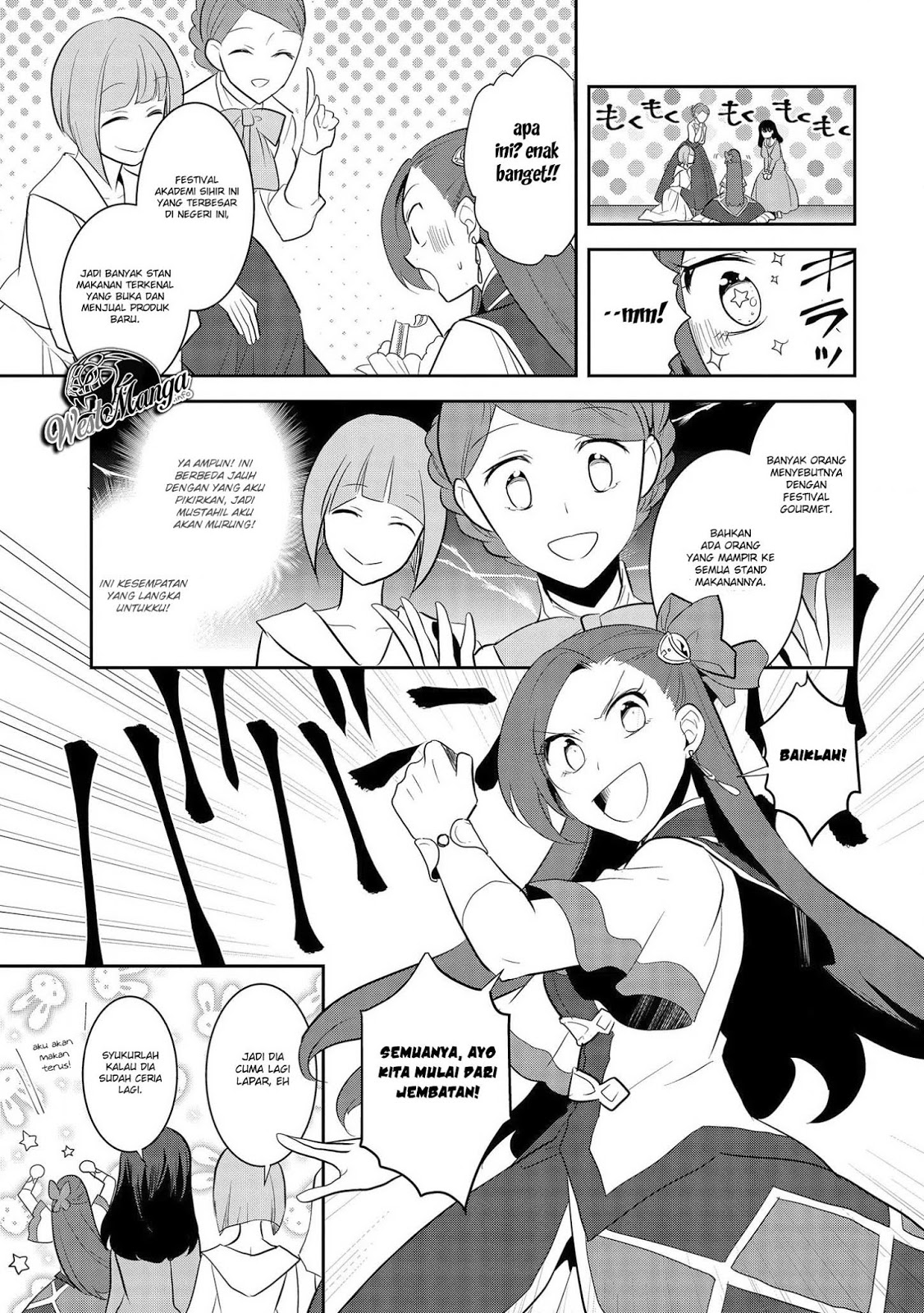 Otome Game no Hametsu Flag shika nai Akuyaku Reijou ni Tensei shite shimatta Chapter 24 Bahasa Indonesia