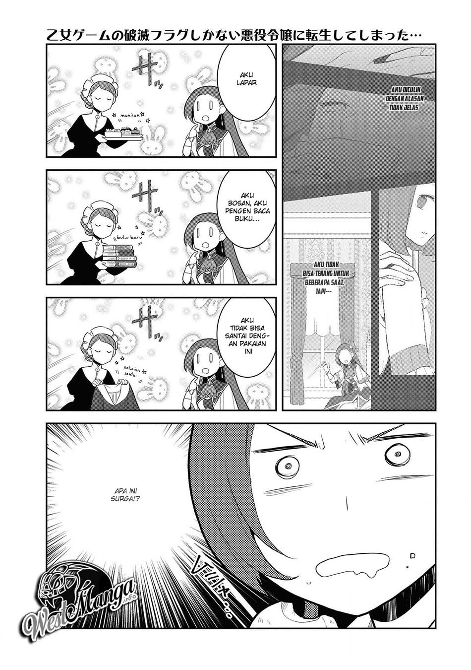 Otome Game no Hametsu Flag shika nai Akuyaku Reijou ni Tensei shite shimatta chapter 28