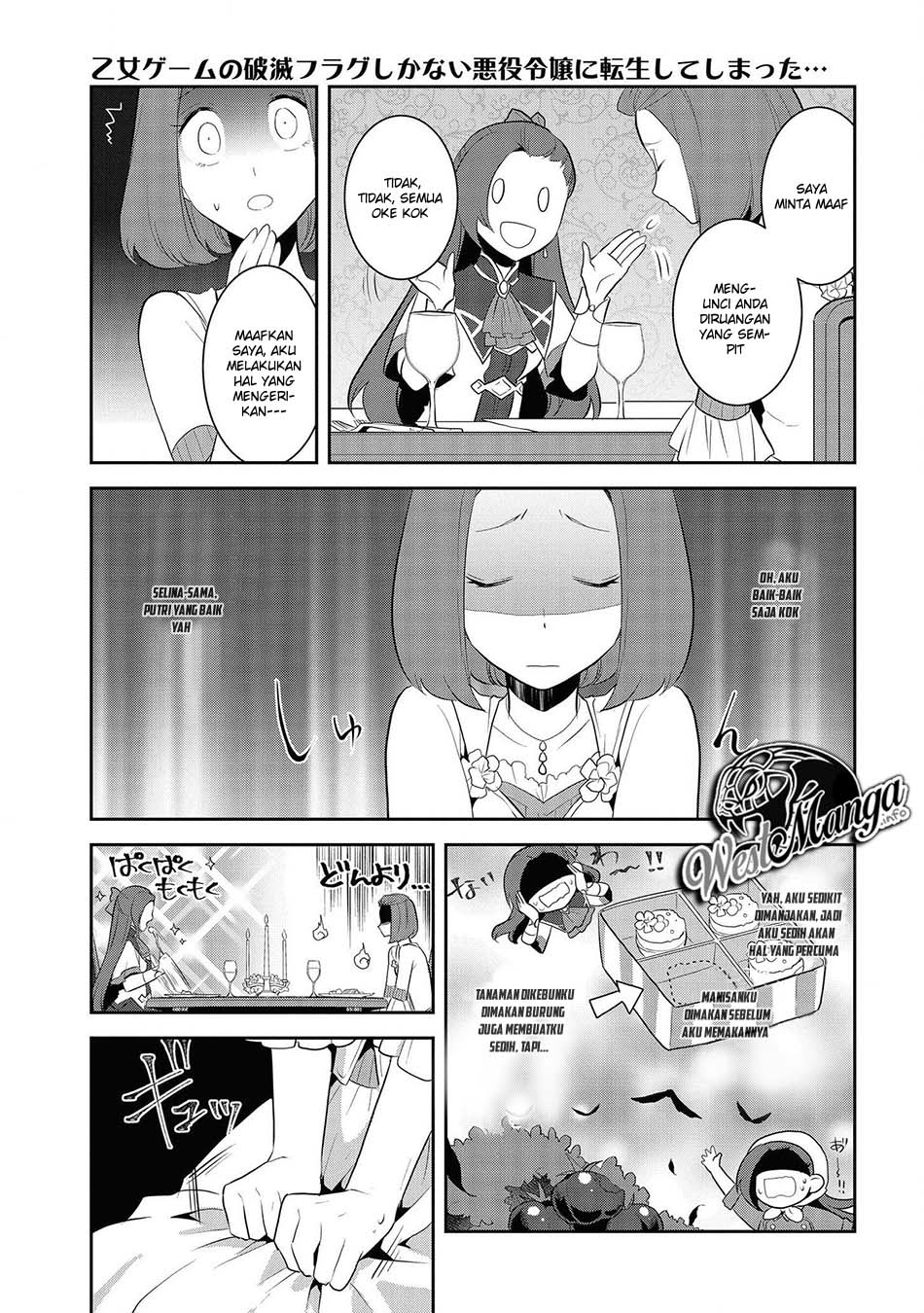Otome Game no Hametsu Flag shika nai Akuyaku Reijou ni Tensei shite shimatta chapter 28