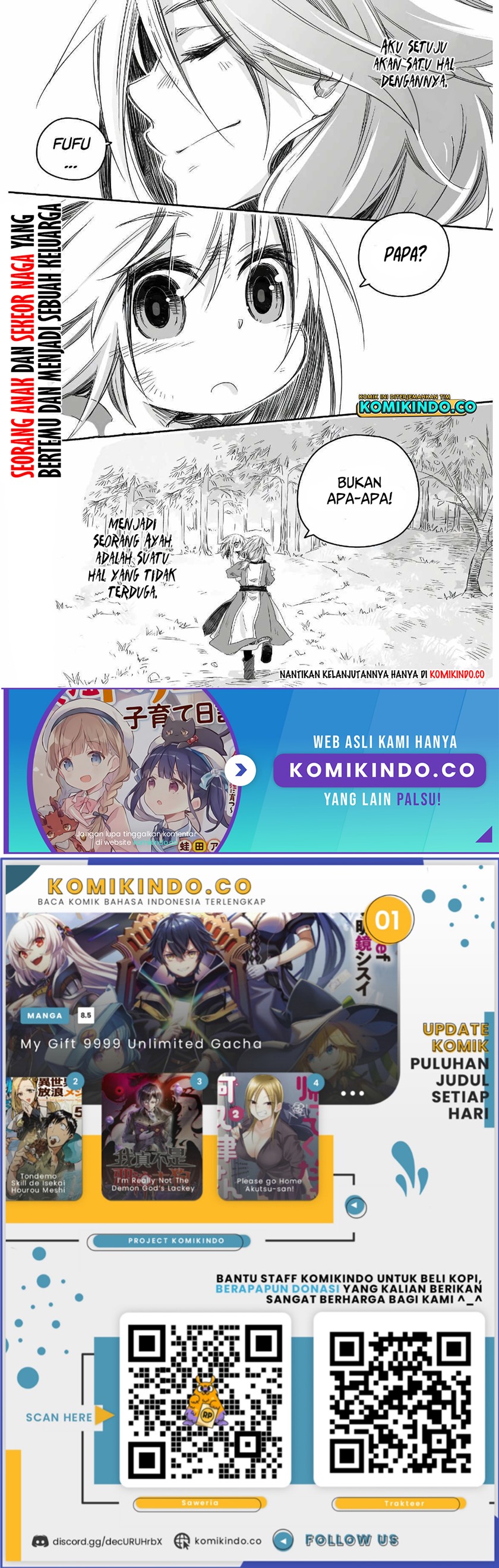 Parenting Diary Of The Strongest Dragon Chapter 01.2 Bahasa Indonesia