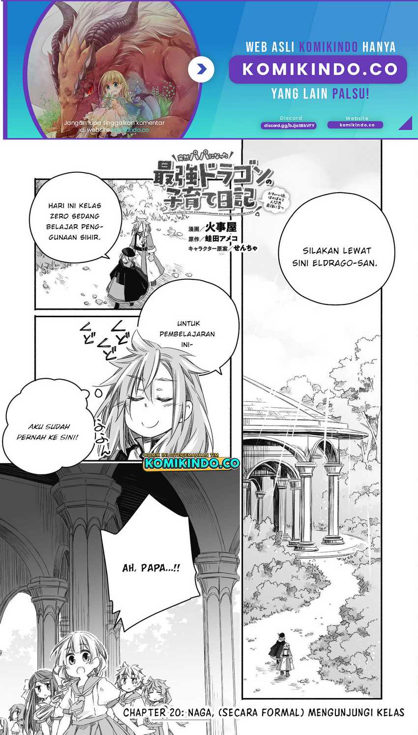 Parenting Diary Of The Strongest Dragon Chapter 20 Bahasa Indonesia