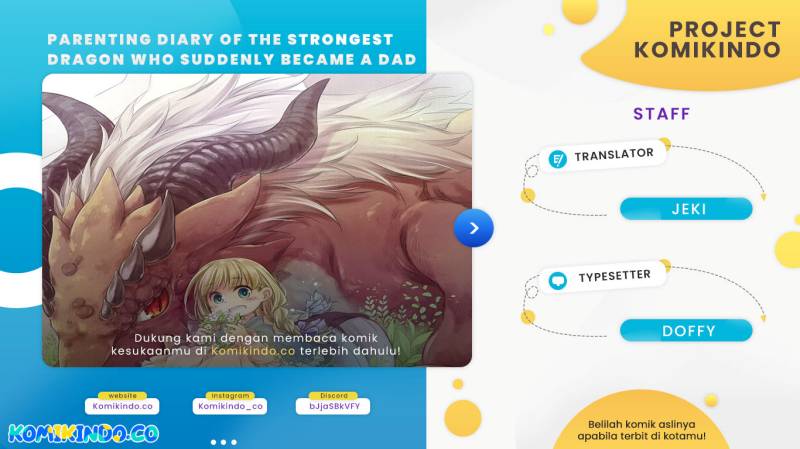 Parenting Diary Of The Strongest Dragon Chapter 28 Bahasa Indonesia