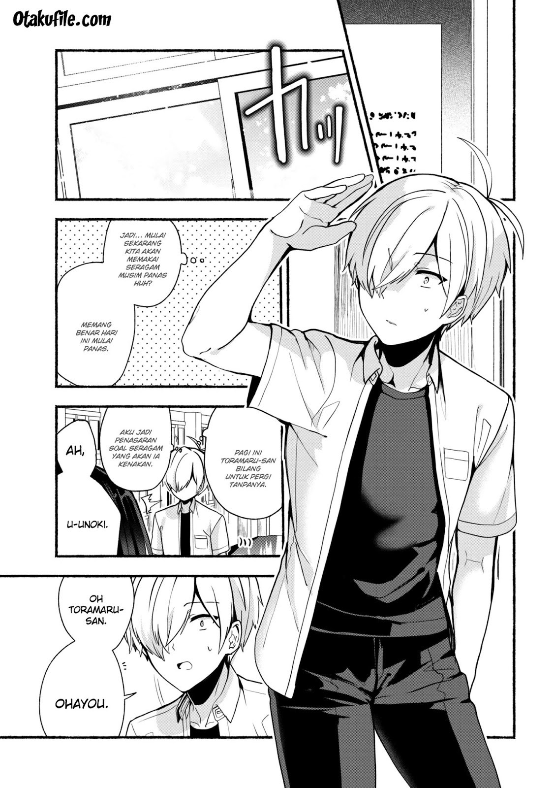 Pashiri na Boku to Koisuru Banchou-san Chapter 24 Bahasa Indonesia