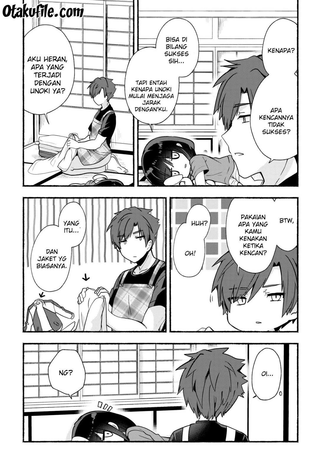 Pashiri na Boku to Koisuru Banchou-san Chapter 24 Bahasa Indonesia