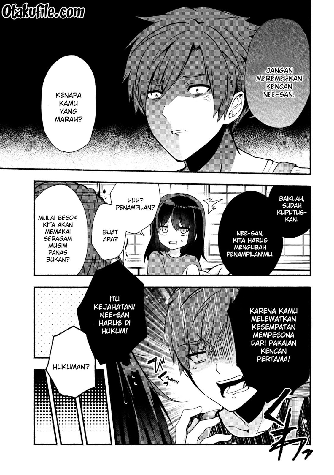 Pashiri na Boku to Koisuru Banchou-san Chapter 24 Bahasa Indonesia