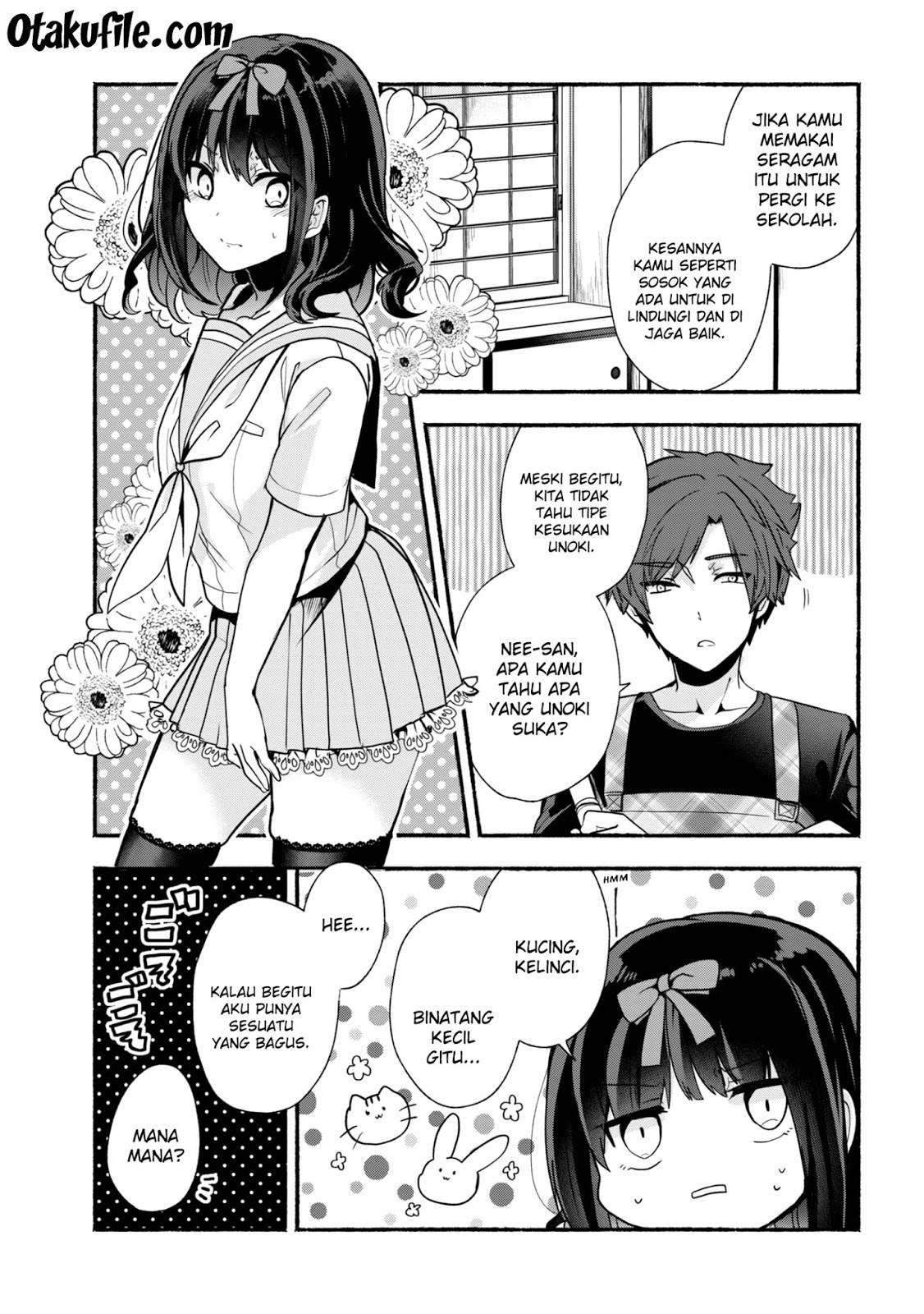 Pashiri na Boku to Koisuru Banchou-san Chapter 24 Bahasa Indonesia