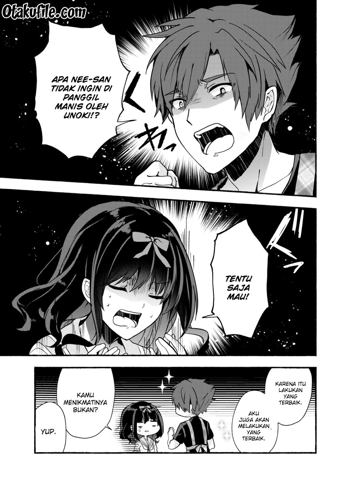 Pashiri na Boku to Koisuru Banchou-san Chapter 24 Bahasa Indonesia