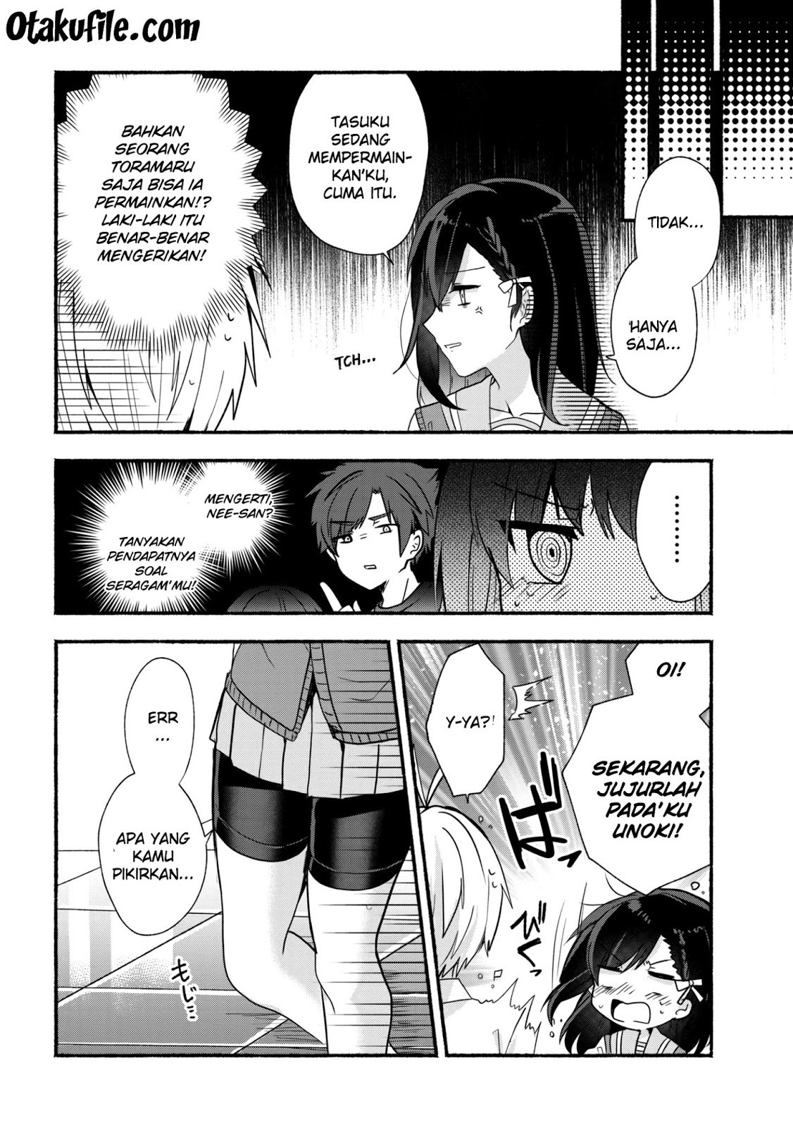 Pashiri na Boku to Koisuru Banchou-san Chapter 24 Bahasa Indonesia
