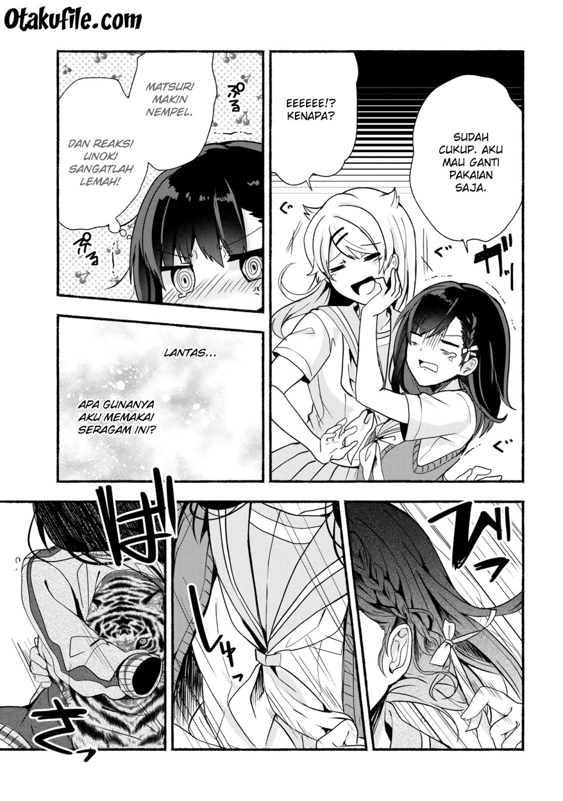 Pashiri na Boku to Koisuru Banchou-san Chapter 24 Bahasa Indonesia