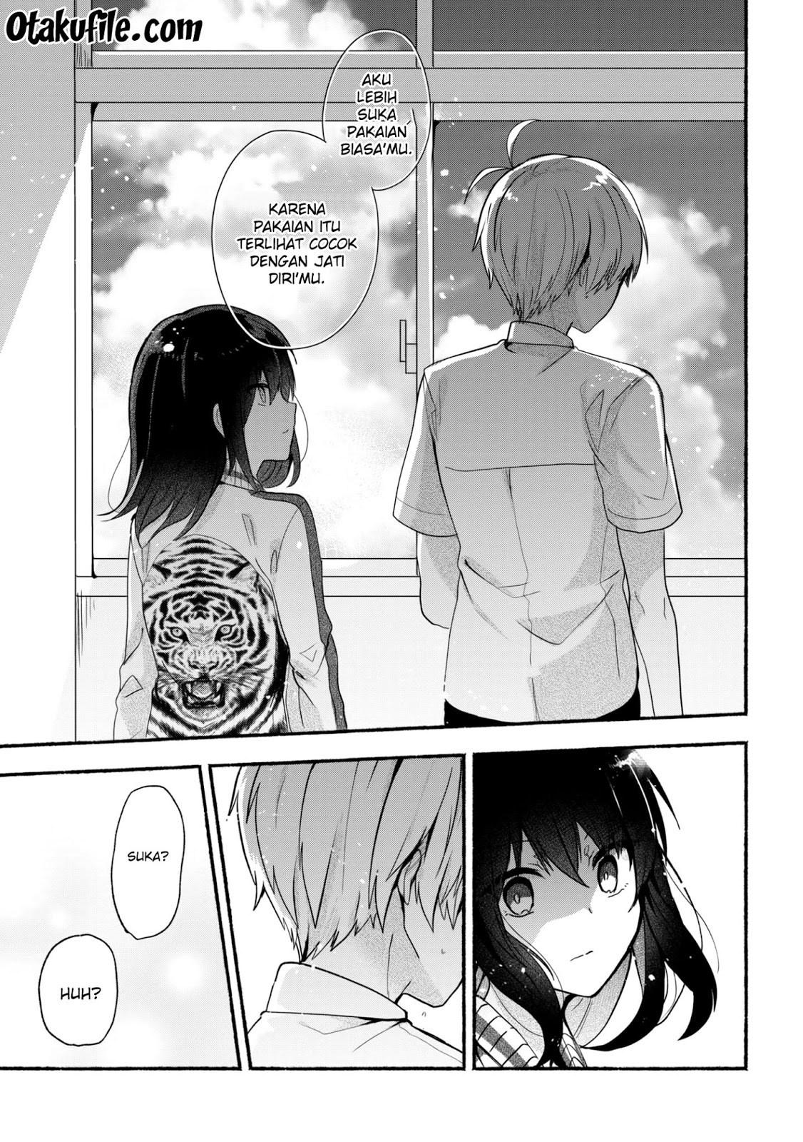 Pashiri na Boku to Koisuru Banchou-san Chapter 24 Bahasa Indonesia