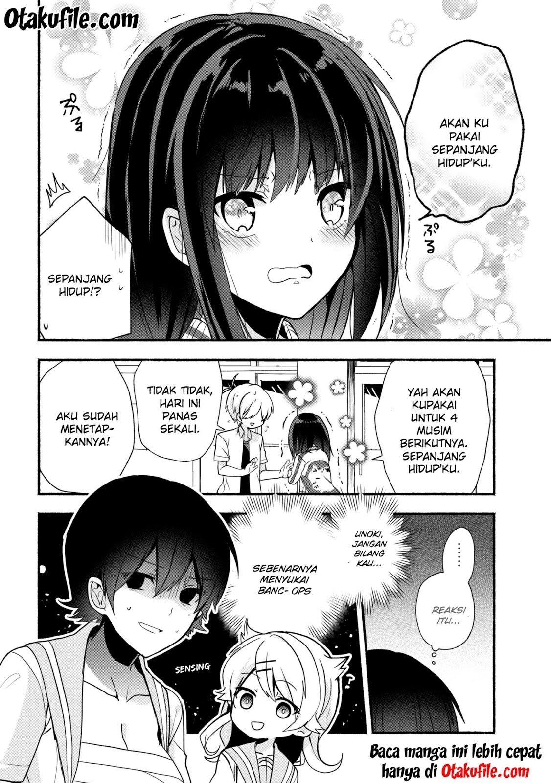 Pashiri na Boku to Koisuru Banchou-san Chapter 24 Bahasa Indonesia