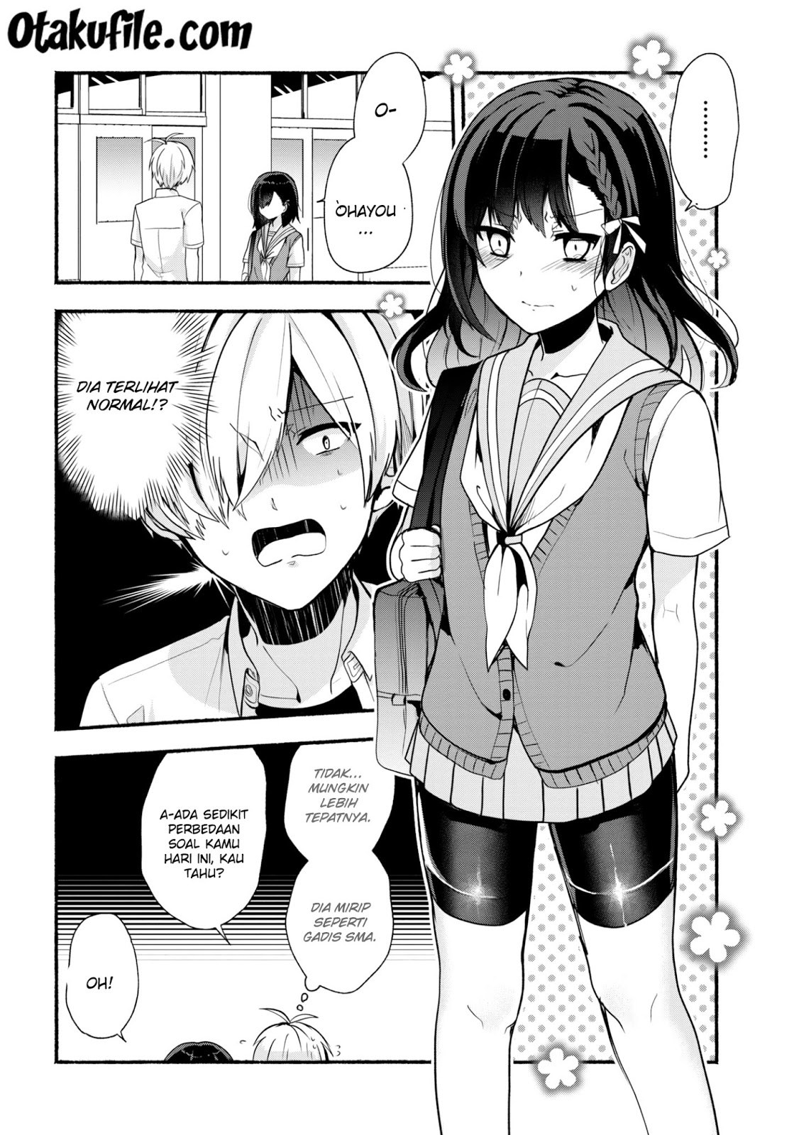 Pashiri na Boku to Koisuru Banchou-san Chapter 24 Bahasa Indonesia