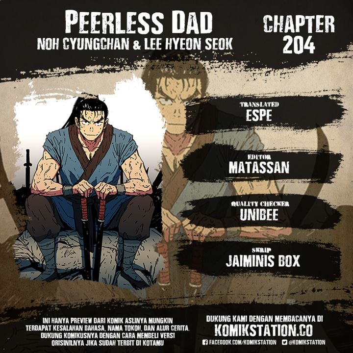 Peerless Dad Chapter 204 Bahasa Indonesia