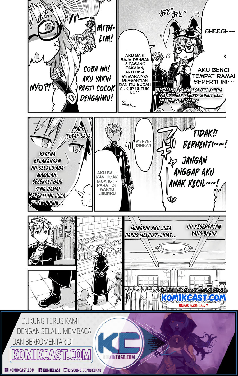Peter Grill to Kenja no Jikan Chapter 27.1 Bahasa Indonesia